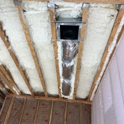 Interior Spray Foam Ceiling
