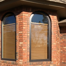 Arc Window With Blinds