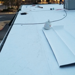 Commercial Flat Roofing Project