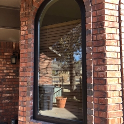 Custom Arc Window Installation