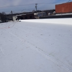 Flat Commercial Roofing Project
