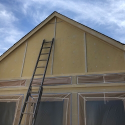 Installing Siding Board